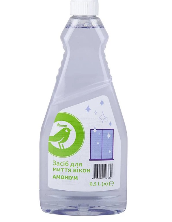 Гель для очищення скла КОЖЕН ДЕНЬ Амоніум, 500мл